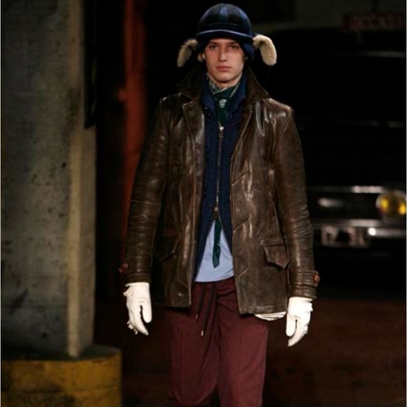 Grail Number (N)ine 2008 F/W Cowhide Leather Jacket - Picture 1 of 15